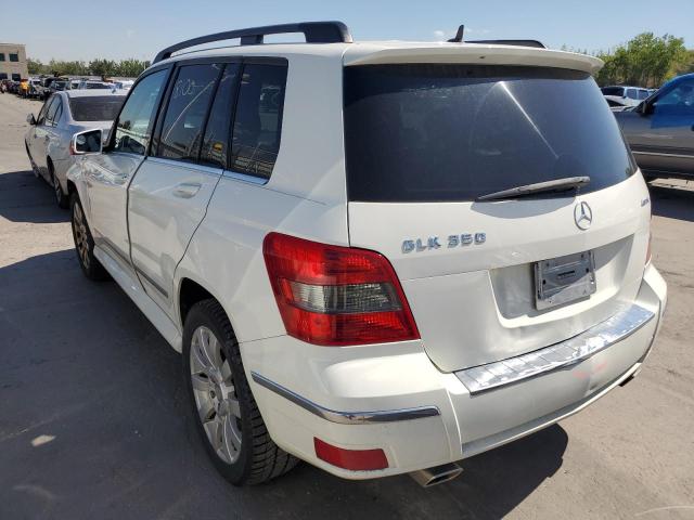 WDCGG8HB6AF389623 - 2010 MERCEDES-BENZ GLK 350 4M WHITE photo 3