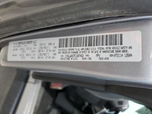 1C4GJWAG7FL507463 - 2015 JEEP WRANGLER S 灰色 照片 10