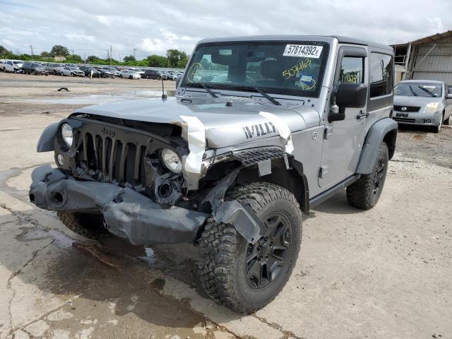 1C4GJWAG7FL507463 - 2015 JEEP WRANGLER S 灰色 照片 2