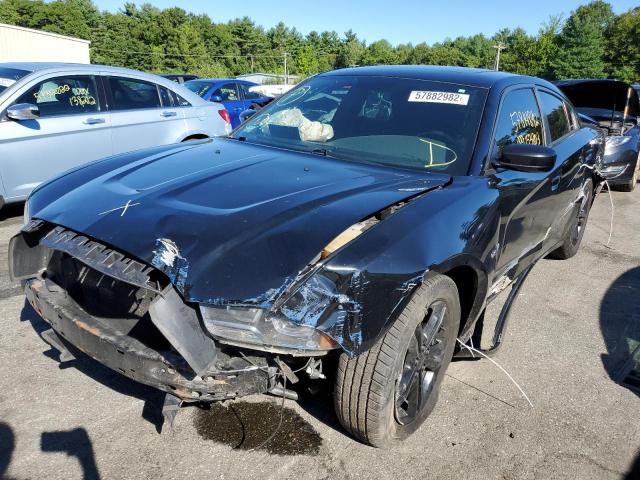 2C3CDXDT5DH587929 - 2013 DODGE CHARGER R/ BLUE photo 9