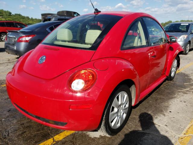 3VWPW31C79M501790 - 2009 VOLKSWAGEN NEW BEETLE 红色 照片 4