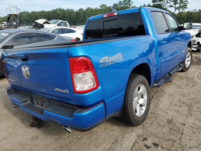 1C6SRFFT1MN505161 - 2021 RAM 1500 BIG H BLUE photo 4