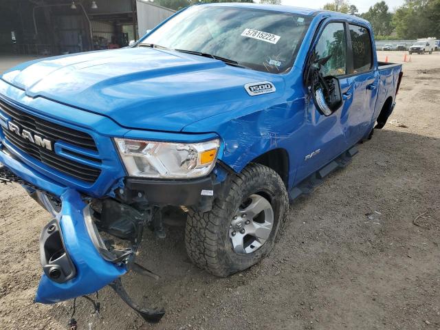 1C6SRFFT1MN505161 - 2021 RAM 1500 BIG H BLUE photo 9