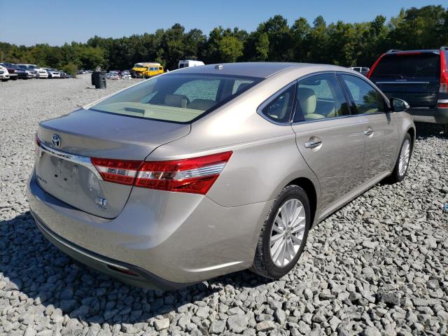 4T1BD1EB2DU006082 - 2013 TOYOTA AVALON HYB BEIGE photo 4