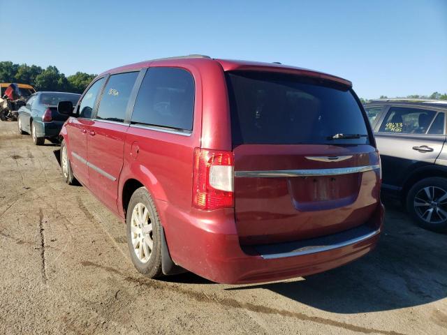 2C4RC1BG8DR541288 - 2013 CHRYSLER TOWN & COU MAROON photo 3