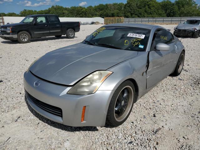 JN1AZ34E33T000565 - 2003 NISSAN 350Z COUPE SILVER photo 2