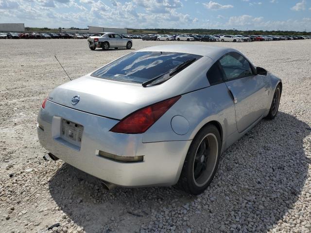 JN1AZ34E33T000565 - 2003 NISSAN 350Z COUPE SILVER photo 4