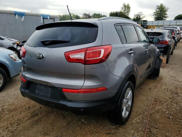 KNDPB3A23D7476878 - 2013 KIA SPORTAGE B GRAY photo 4