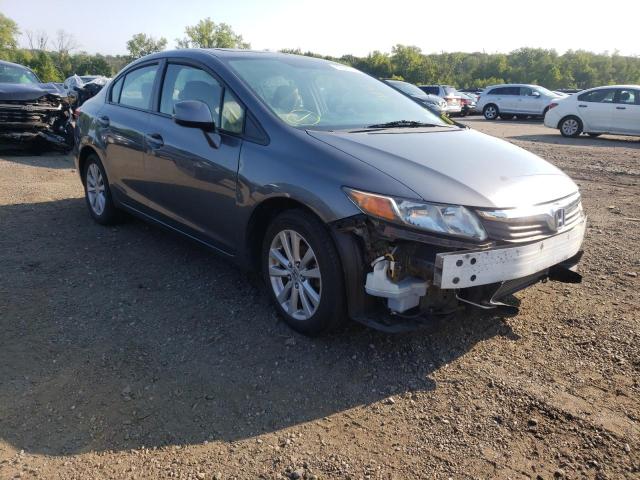 19XFB2F95CE334977 - 2012 HONDA CIVIC EXL Gümüş foto 1