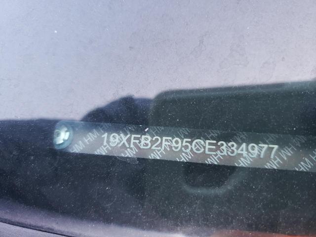 19XFB2F95CE334977 - 2012 HONDA CIVIC EXL Gümüş foto 10