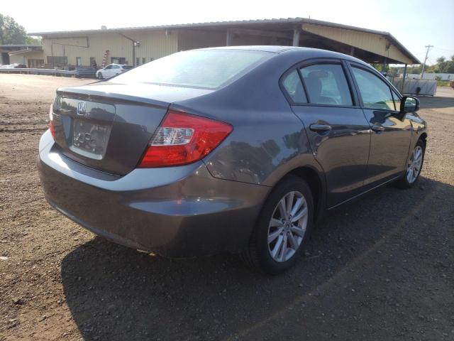 19XFB2F95CE334977 - 2012 HONDA CIVIC EXL Gümüş foto 4