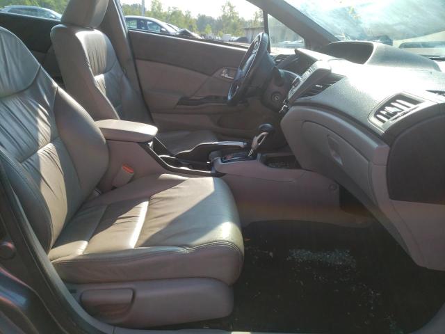 19XFB2F95CE334977 - 2012 HONDA CIVIC EXL Gümüş foto 5