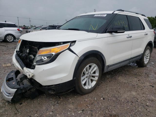 1FMHK7D88BGA67585 - 2011 FORD EXPLORER X WHITE photo 2