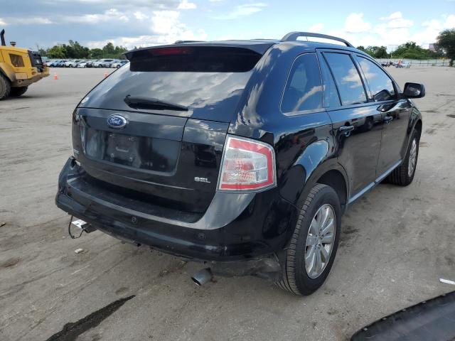 2FMDK39C27BB56670 - 2007 FORD EDGE SEL P BLACK photo 4