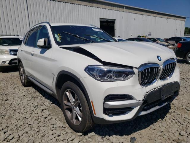 5UXTY5C00M9F85874 - 2021 BMW X3 XDRIVE3 WHITE photo 1