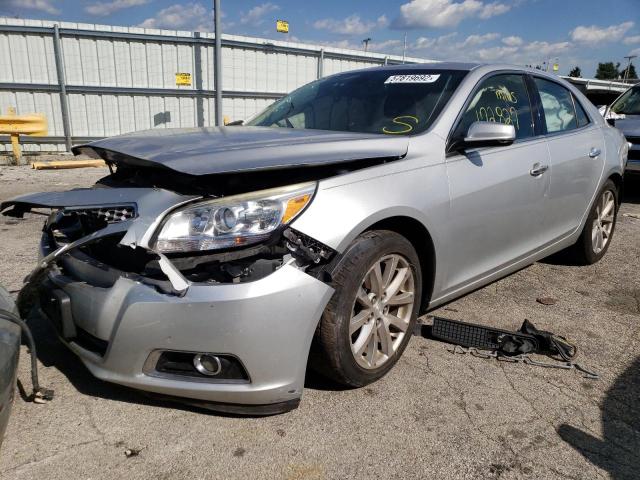 1G11H5SAXDF244704 - 2013 CHEVROLET MALIBU LTZ ვერცხლისფერი ფოტო 2