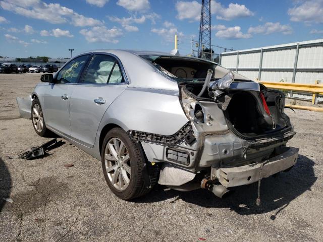 1G11H5SAXDF244704 - 2013 CHEVROLET MALIBU LTZ ვერცხლისფერი ფოტო 3