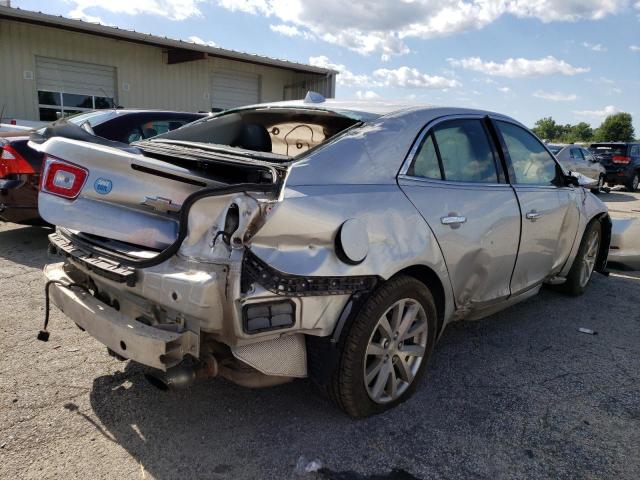 1G11H5SAXDF244704 - 2013 CHEVROLET MALIBU LTZ ვერცხლისფერი ფოტო 4