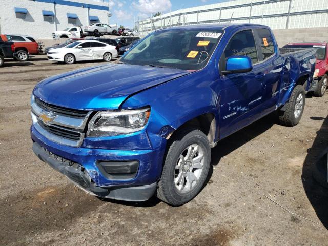 1GCHSCEA6J1111244 - 2018 CHEVROLET COLORADO L BLUE photo 2