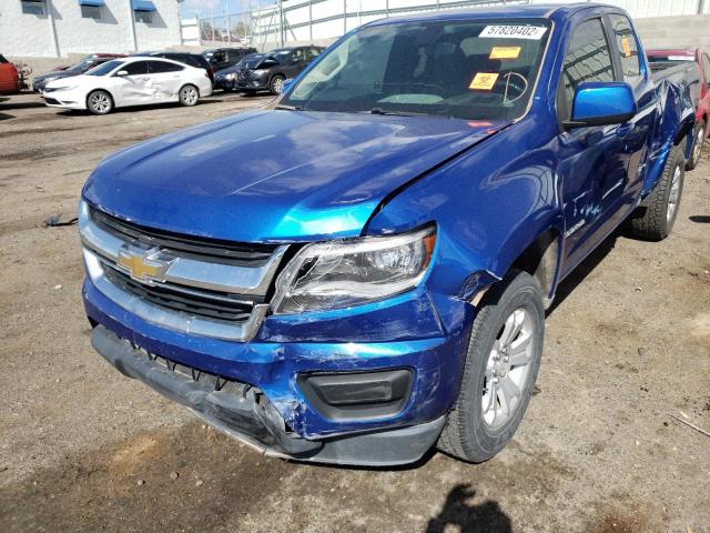 1GCHSCEA6J1111244 - 2018 CHEVROLET COLORADO L BLUE photo 9