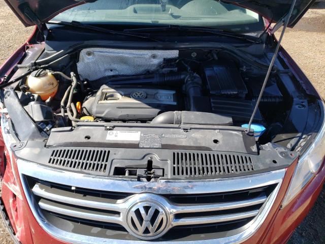 WVGBV95N09W525861 - 2009 VOLKSWAGEN TIGUAN SE RED photo 7