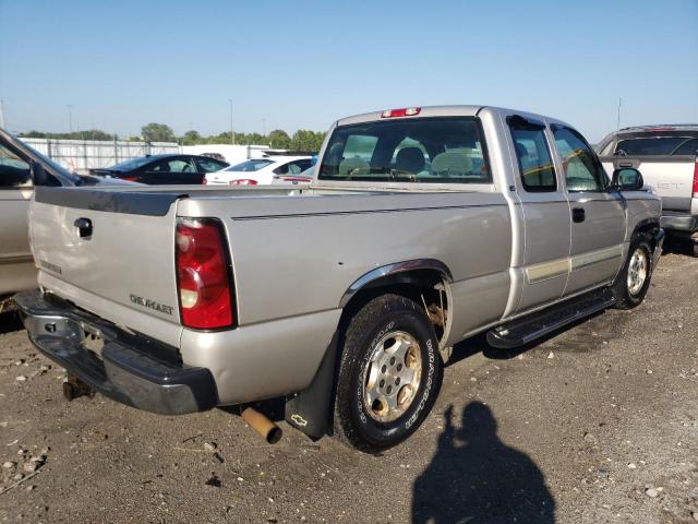 2GCEC19T741272703 - 2004 CHEVROLET 1500 SILVER photo 4