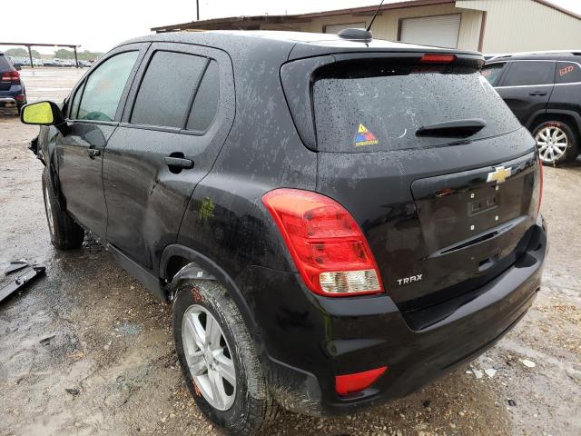 KL7CJKSB1LB074974 - 2020 CHEVROLET TRAX LS BLACK photo 3