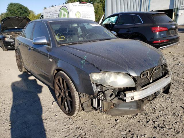 WAUGL68E25A471705 - 2005 AUDI NEW S4 QUA GRAY photo 1