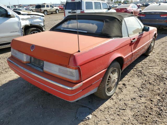 1G6VR3177JU100361 - 1988 CADILLAC ALLANTE RED photo 4