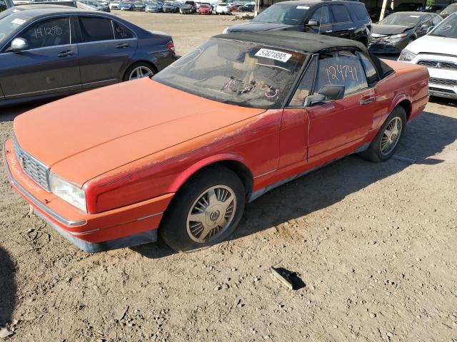 1G6VR3177JU100361 - 1988 CADILLAC ALLANTE RED photo 9