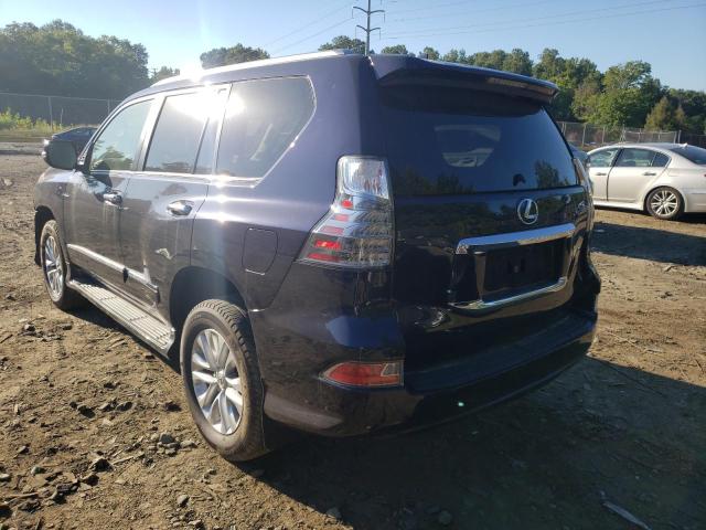 JTJBM7FX0K5227590 - 2019 LEXUS GX 460 BLUE photo 3