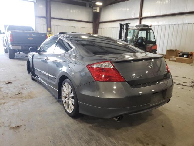 1HGCS22879A010846 - 2009 HONDA ACCORD EXL GRAY photo 3