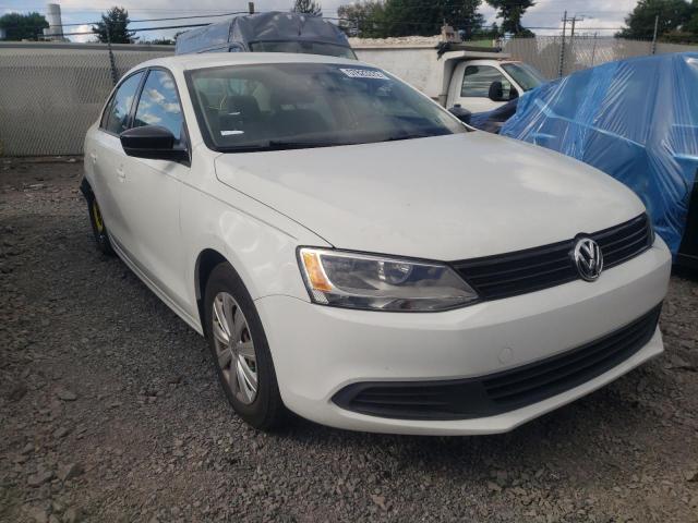 3VW2K7AJ3EM323494 - 2014 VOLKSWAGEN JETTA BASE 白色 照片 1