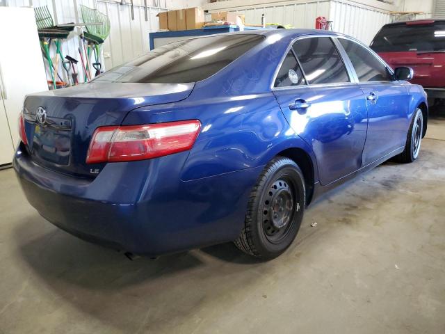 4T1BE46K87U157204 - 2007 TOYOTA CAMRY CE L BLUE photo 4