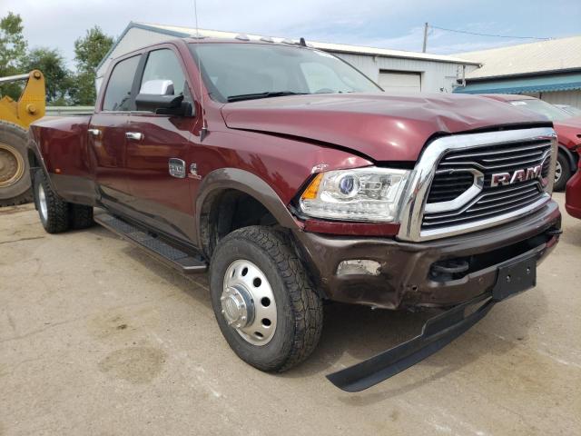 3C63RRKL3JG375013 - 2018 RAM 3500 LONGH MAROON photo 1