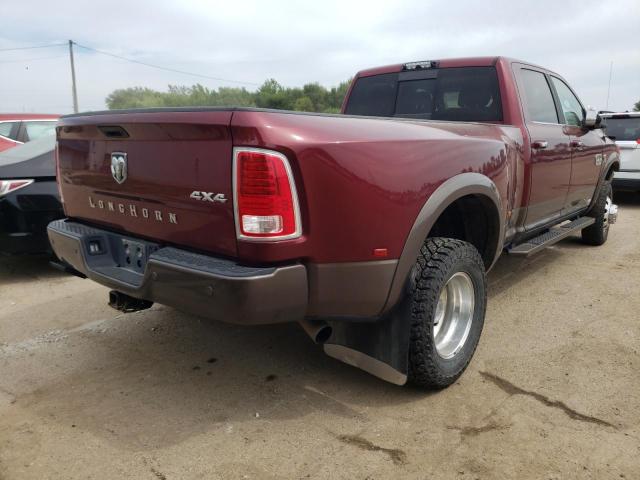 3C63RRKL3JG375013 - 2018 RAM 3500 LONGH MAROON photo 4