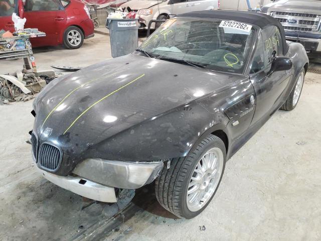 WBACH9340YLF91207 - 2000 BMW Z3 2.3 BLACK photo 2