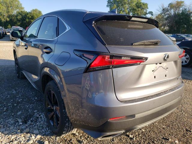 JTJGARDZ2L2227544 - 2020 LEXUS NX 300 GRAY photo 3