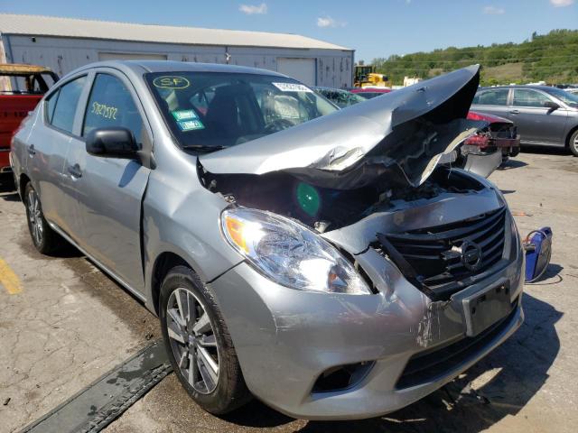 3N1CN7AP5DL870017 - 2013 NISSAN VERSA S SILVER photo 1