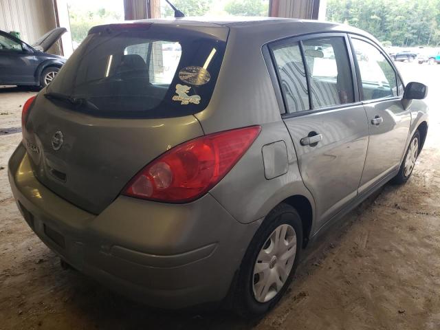 3N1BC1CP2CK239242 - 2012 NISSAN VERSA S SILVER photo 4