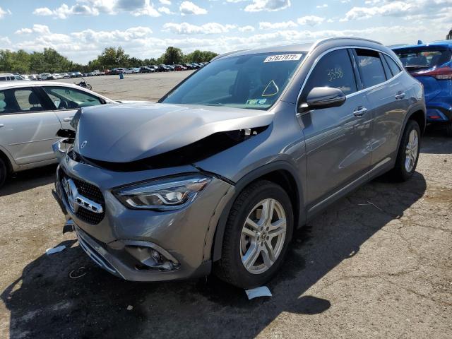 W1N4N4HB2MJ258688 - 2021 MERCEDES-BENZ GLA GRAY photo 2