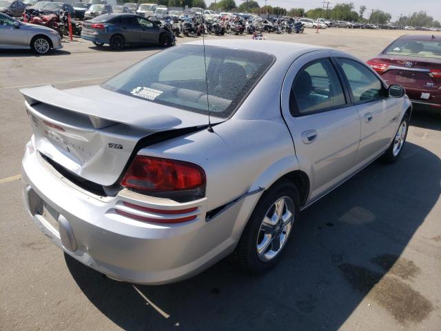 1B3EL46X45N559619 - 2005 DODGE STRATUS SX SILVER photo 4