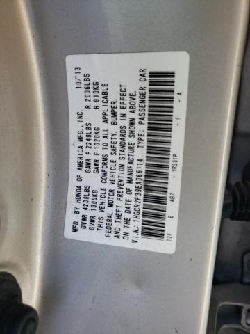 1HGCR2F39EA066114 - 2014 HONDA ACCORD LX GOLD photo 10