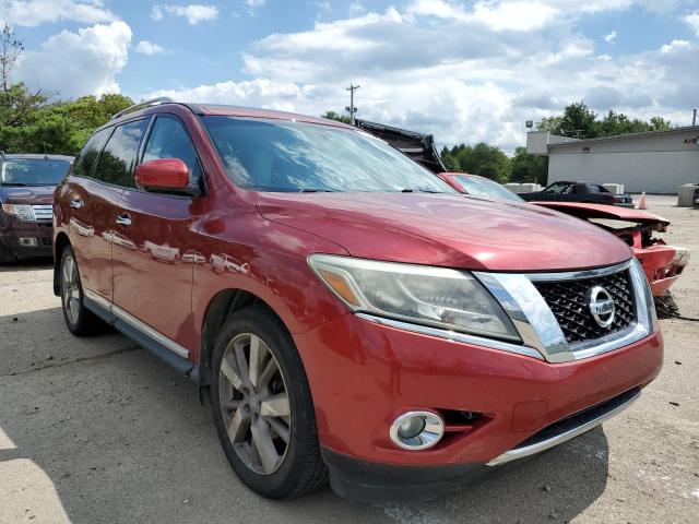 5N1AR2MM7EC723493 - 2014 NISSAN PATHFINDER RED photo 1