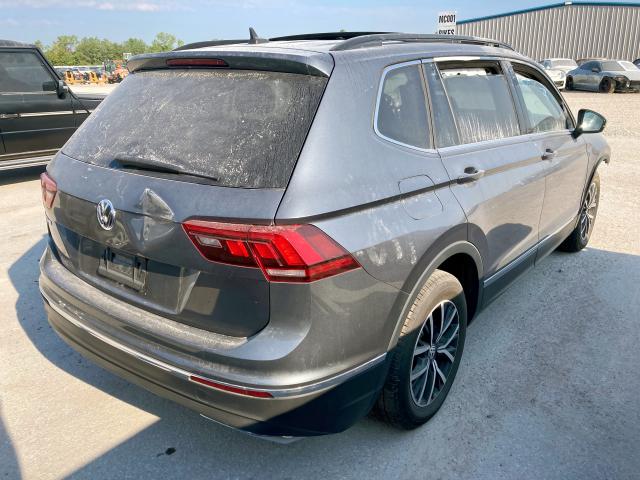 3VV3B7AX9MM107063 - 2021 VOLKSWAGEN TIGUAN SE GRAY photo 4