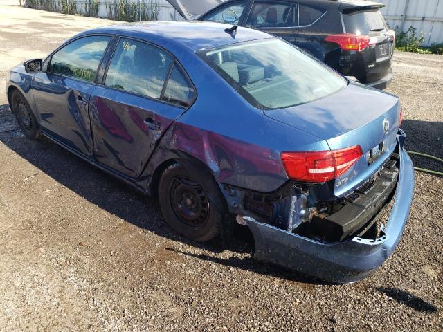 3VW2K7AJ3FM400561 - 2015 VOLKSWAGEN JETTA BASE 蓝色 照片 3