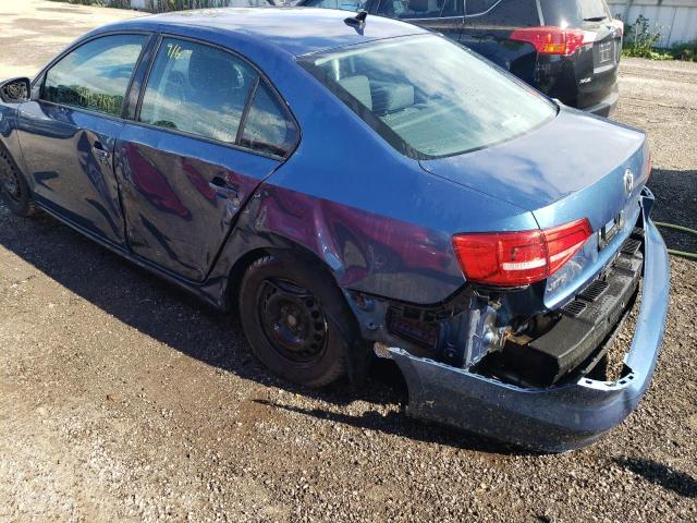3VW2K7AJ3FM400561 - 2015 VOLKSWAGEN JETTA BASE 蓝色 照片 9