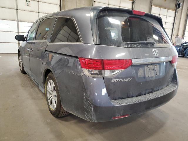 5FNRL5H41FB131578 - 2015 HONDA ODYSSEY EX CHARCOAL photo 3