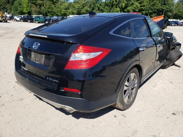 5J6TF2H59DL003596 - 2013 HONDA CROSSTOUR BLACK photo 4