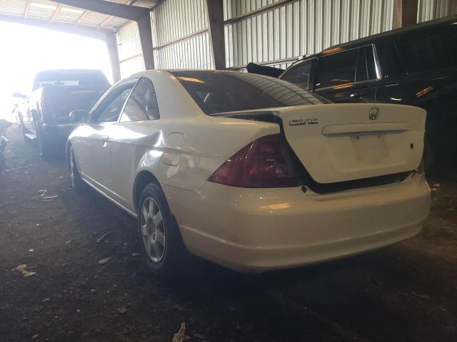 1HGEM22912L025395 - 2002 HONDA CIVIC EX WHITE photo 3